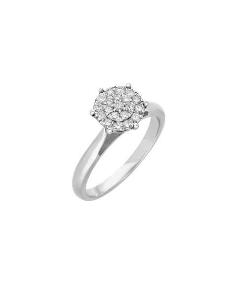 Pereirinha Emoção Joia Anel Ouro 19.2K e Diamantes Mulher ANBR41469 Pereirinha Emoção Joia Anel Ouro 19.2K e Diamantes Mulher ANBR41469