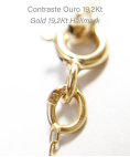 Portugal Jewels Conta de Viana em Ouro 19,2Kt com Pérola Joia Colar Mulher ANCT01350W