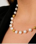 Portugal Jewels Contas de Viana em Ouro 19,2Kt com Pérolas Joia Colar Mulher ANCT02977W