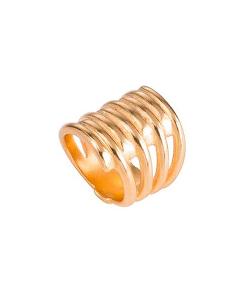 Uno de 50 Tornado Joia Anel Mulher ANI0302ORO Uno de 50 Tornado Joia Anel Mulher ANI0302ORO