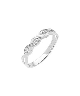 Encantus Diamond Infinity Joia Anel Ouro 19.2K e Diamante Mulher ANOU21