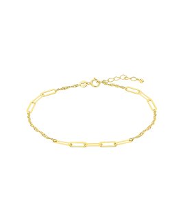 Time Road Joia Pulseira Ouro 9K Mulher AP00073 18