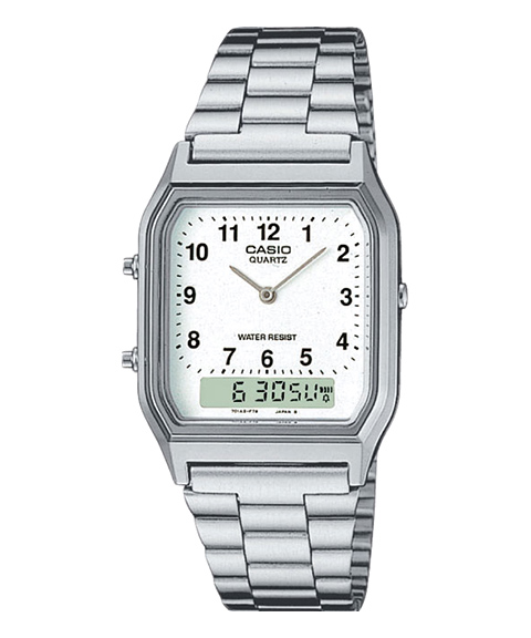 Casio Vintage Edgy Relógio AQ-230A-7BMQYES Casio Vintage Edgy Relógio AQ-230A-7BMQYES