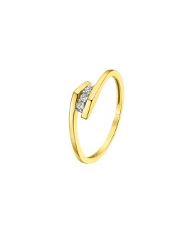 Time Road Joia Anel Ouro 9K Mulher AR00141