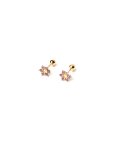 PDPaola Les Petites Rose Peony Joia Brincos Mulher AR01-284-U