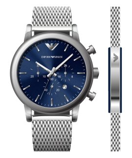 Emporio Armani Relógio Pulseira Set Cronógrafo Homem AR80038