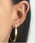 Mesh Pear Joia Brincos Mulher ARG0007DS Mesh Pear Joia Brincos Mulher ARG0007DS