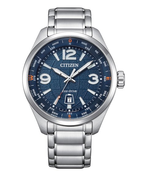 Citizen Pilot Traveler Relógio Homem AW1830-88L Citizen Pilot Traveler Relógio Homem AW1830-88L