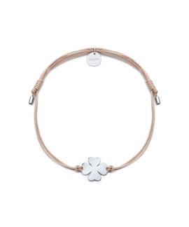 Omnia Luck Four Leaf Clover Joia Pulseira Mulher B1314C-P