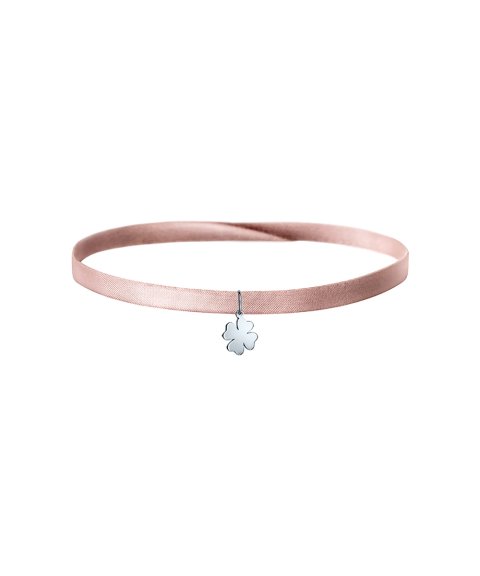 Omnia Trevo da Sorte Prateado Joia Pulseira Mulher B1645CS-P-L-1-0 Omnia Trevo da Sorte Prateado Joia Pulseira Mulher B1645CS-P-L-1-0