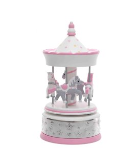 Casa 11x23 Decoração Carrossel Menina B4233-02R