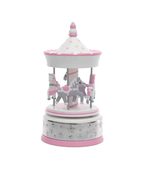 Casa 11x23 Decoração Carrossel Menina B4233-02R