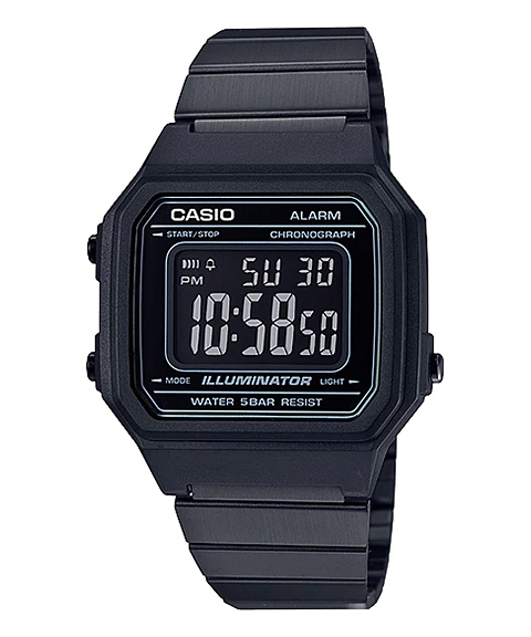 Casio Vintage Edgy Relógio B650WB-1BEF Casio Vintage Edgy Relógio B650WB-1BEF