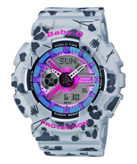 Baby-G Flower Leopard Relógio Mulher BA-110FL-8AER