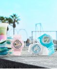 Baby-G Sea Glass Relógio Mulher BA-110SC-7AER Baby-G Sea Glass Relógio Mulher BA-110SC-7AER