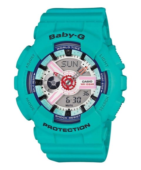 Baby-G Sneaker Relógio Mulher BA-110SN-3AER Baby-G Sneaker Relógio Mulher BA-110SN-3AER