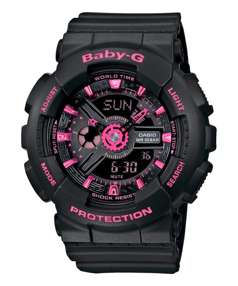 Baby-G Basic Relógio Mulher BA-111-1AER Baby-G Basic Relógio Mulher BA-111-1AER