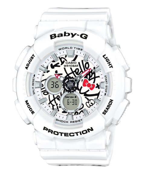 Baby-G Hello Kitty Collaboration Relógio Special Edition Mulher BA-120KT-7AER