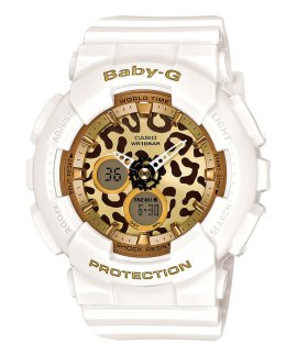 Baby-G Leopard Face Relógio Mulher BA-120LP-7A2ER