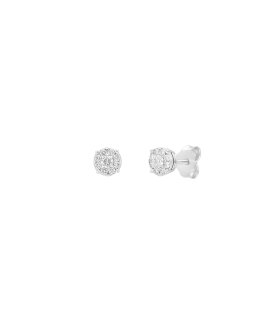 Davite Delucchi Joia Brincos Ouro 18K e Diamante Mulher BB0086690S