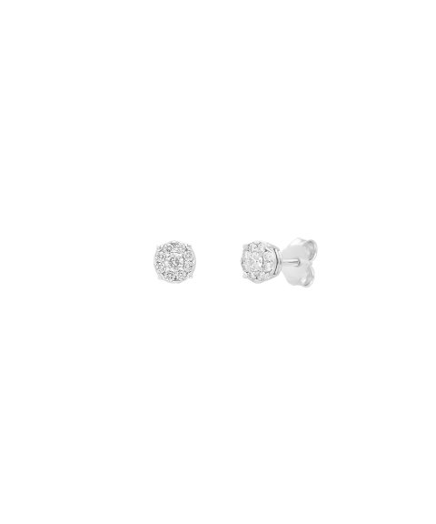 Davite Delucchi Joia Brincos Ouro 18K e Diamante Mulher BB0086860S