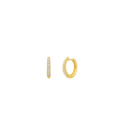 Davite Delucchi Joia Brincos Ouro 18K e Diamante Mulher BB00930811 Davite Delucchi Joia Brincos Ouro 18K e Diamante Mulher BB00930811