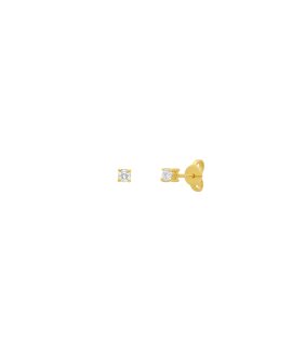 Davite Delucchi Joia Brincos Ouro 18K e Diamante Mulher BBS0733318G