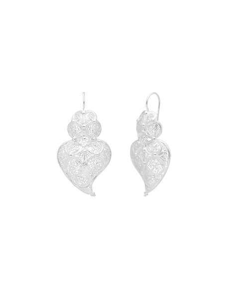 Nana Coração de Chama Joia Brincos Mulher BC0109 Nana Coração de Chama Joia Brincos Mulher BC0109
