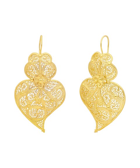 Nana Coração de Chama Joia Brincos Mulher BC0119D Nana Coração de Chama Joia Brincos Mulher BC0119D