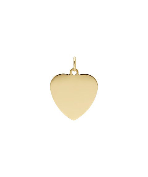 DonaZinda Simples Coração Joia Pendente Colar Medalha Ouro 19.2K Mulher BER34 DonaZinda Simples Coração Joia Pendente Colar Medalha Ouro 19.2K Mulher BER34