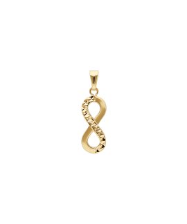 DonaZinda Infinito Joia Pendente Colar Ouro 19.2K Mulher BER43