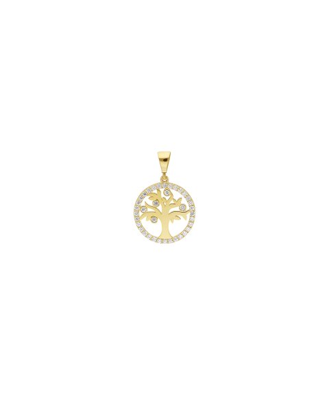 DonaZinda Árvore da Vida Joia Pendente Colar Medalha Ouro 19.2K Mulher BER50 DonaZinda Árvore da Vida Joia Pendente Colar Medalha Ouro 19.2K Mulher BER50
