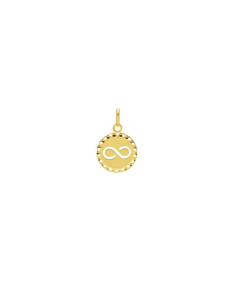 DonaZinda Infinito Joia Pendente Colar Medalha Ouro 19.2K BER74 DonaZinda Infinito Joia Pendente Colar Medalha Ouro 19.2K BER74