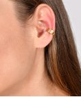 Sopro Forest Water Lilly Petal Joia Ear Cuff Mulher BFO04