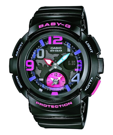 Baby-G Beach Traveller Relógio Mulher BGA-190-1BER Baby-G Beach Traveller Relógio Mulher BGA-190-1BER