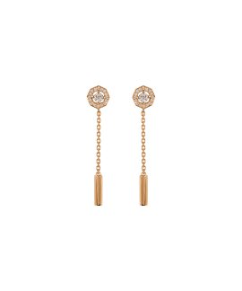 Monseo Portuguese Story Joia Brincos Ouro 19.2K e Diamantes Mulher BI2336