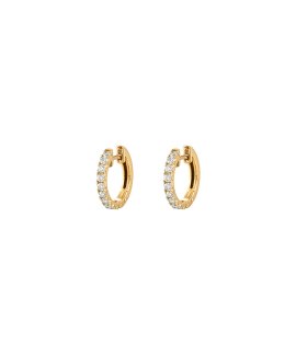 Monseo Moments Joia Brincos Ouro 19.2K e Diamantes Mulher BI2517B