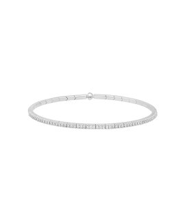 Davite Delucchi Joia Pulseira Bangle Ouro 18K e Diamante Mulher BR002216