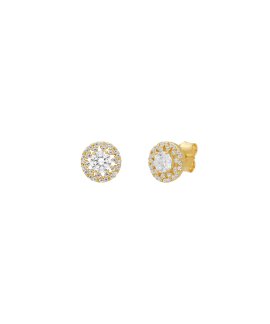 Pereirinha Roseta Joia Brincos Ouro 19.2K Mulher BR50691