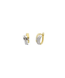 DonaZinda Augusta Joia Brincos Ouro 19.2K Mulher BREL01