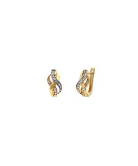 DonaZinda Custódia Joia Brincos Ouro 19.2K Mulher BRIARRES305