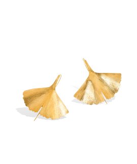 Sara Sousa Pinto Jewellery Ginkgo Biloba Joia Brincos Mulher BR.GB4PL