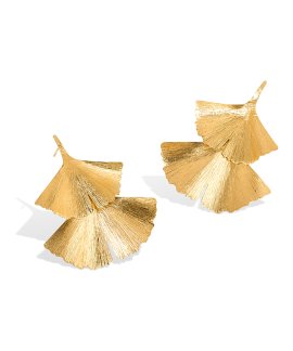 Sara Sousa Pinto Jewellery Ginkgo Biloba Joia Brincos Mulher BR.GB4.5PL