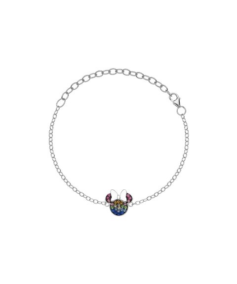 Disney Minnie Joia Pulseira Menina BS00026SRML-55.CS Disney Minnie Joia Pulseira Menina BS00026SRML-55.CS