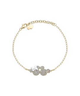 Disney Minnie and Mickey Joia Pulseira BS00048QZWL-55