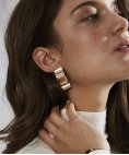 Rosefield Wave Charm Joia Brincos Mulher BWCER-J222 Rosefield Wave Charm Joia Brincos Mulher BWCER-J222