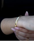 Pereirinha Linear Joia Pulseira Bangle Ouro 18K e Diamante Mulher BY0001BD4/01