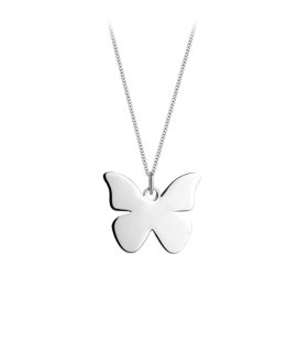 Omnia Wild Butterfly Joia Colar Mulher C1166-P