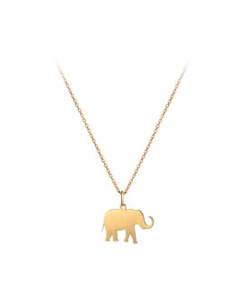 Omnia Wild Elephant Joia Colar Mulher C1260-D