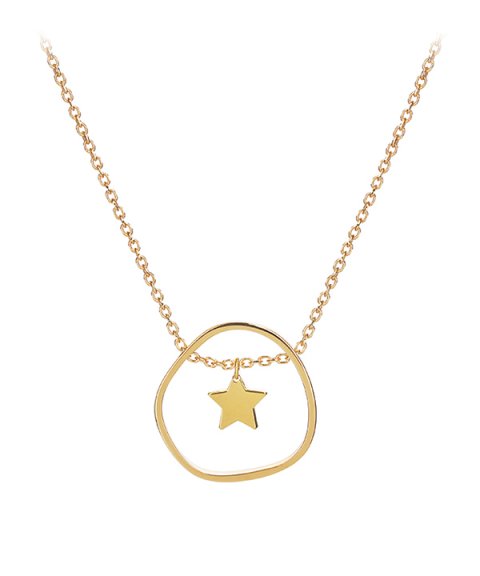 Omnia Outline Star Joia Colar Mulher C1524T-D Omnia Outline Star Joia Colar Mulher C1524T-D